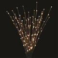 Fuego 36 in. Iron Light Burst Outdoor Decoration White FU2740802